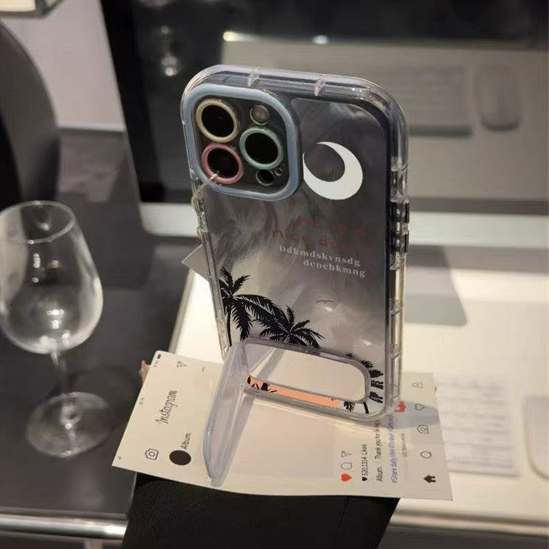 CaseMuses Tropical Sunset Palm iPhone Case