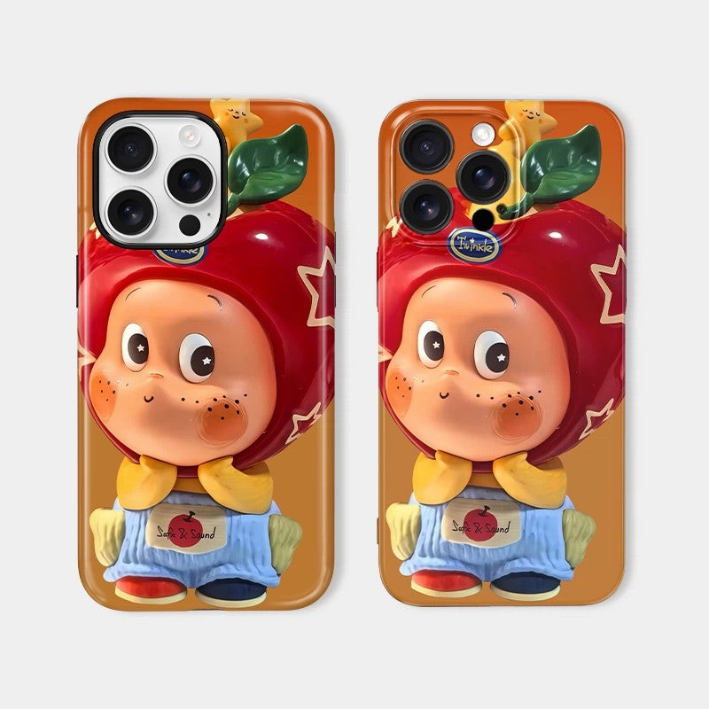 CaseMuses Red Apple Buddy Phone Case