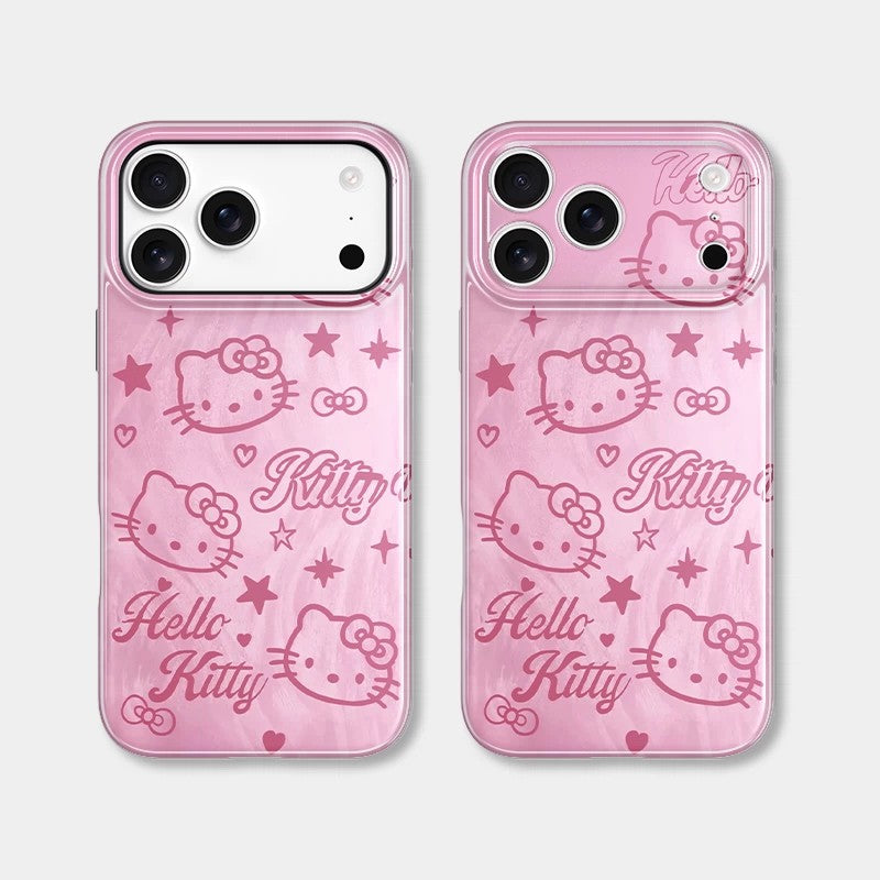 CaseMuses Pink Star Hello Kitty Phone Case