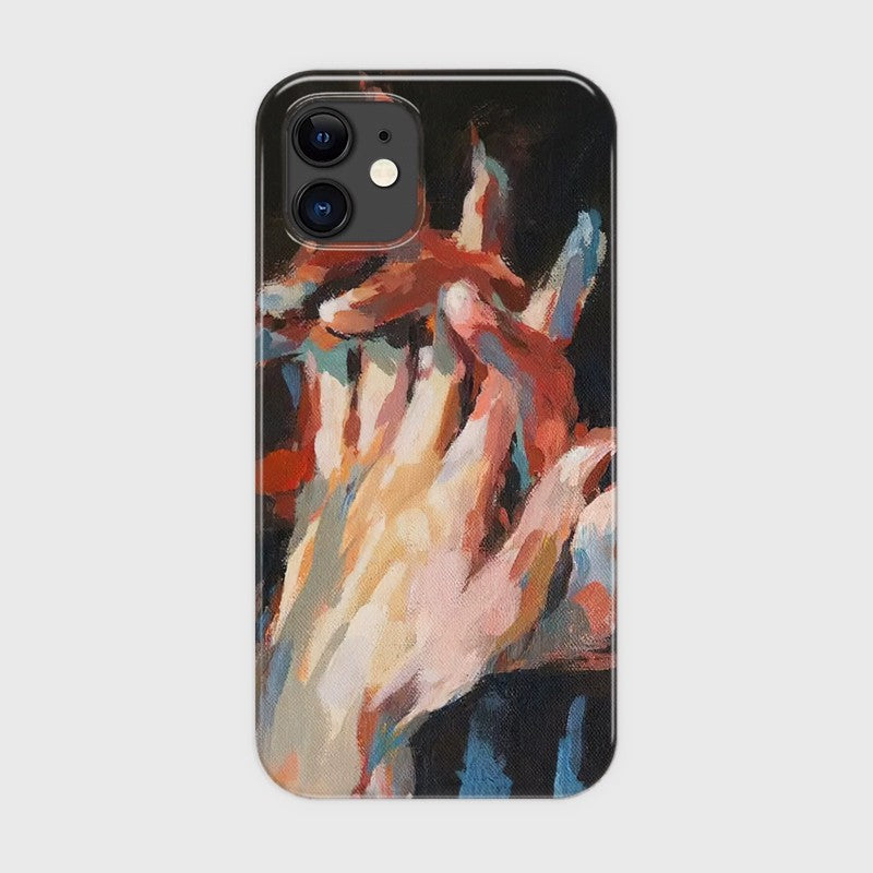 CaseMuses Love is Silent - Oil Painting Art High-end Phone Case