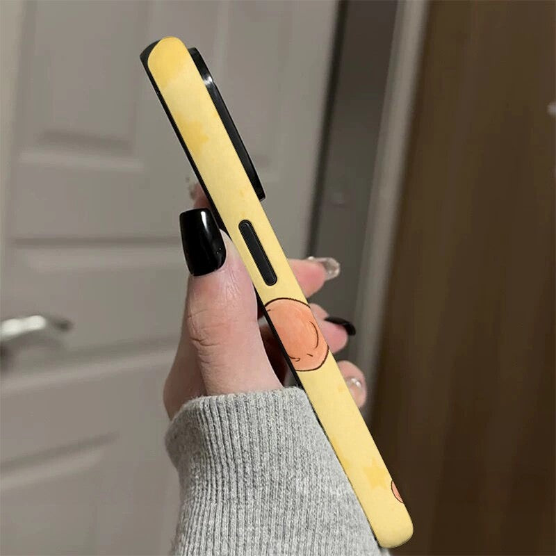 CaseMuses Cute Star Man Blowing Bubbles Cartoon Phone Case