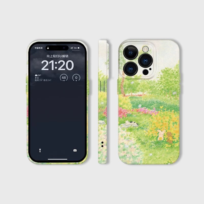 CaseMuses Spring Meadow Daydream iPhone Case