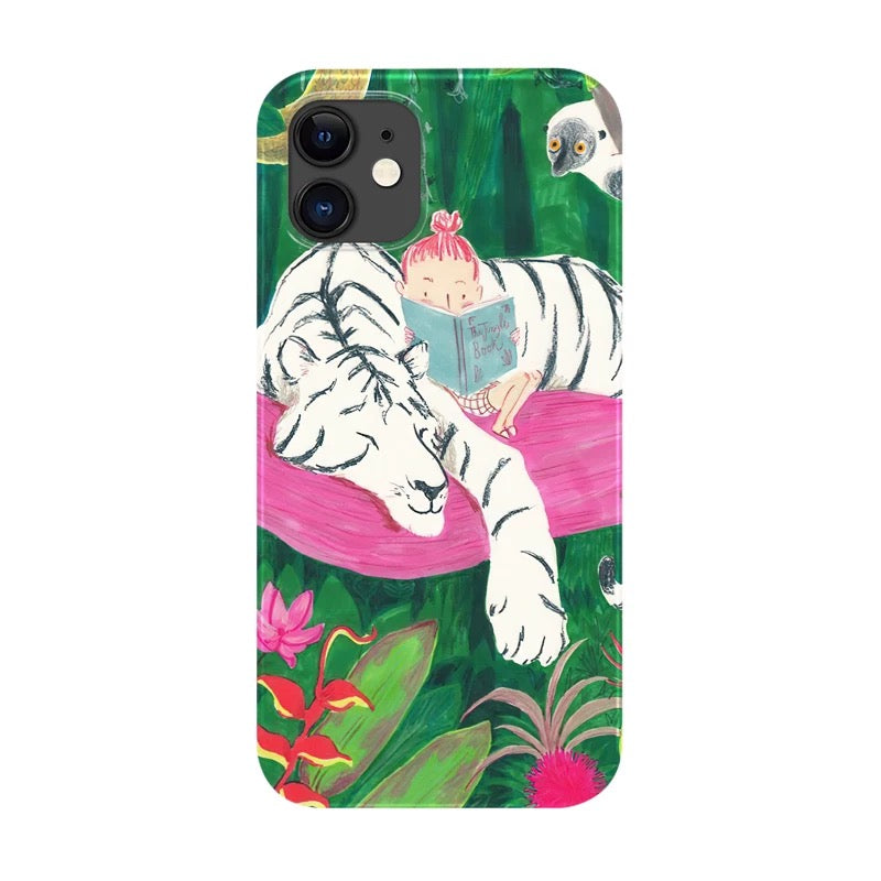 CaseMuses Peaceful Jungle Companions iPhone Case