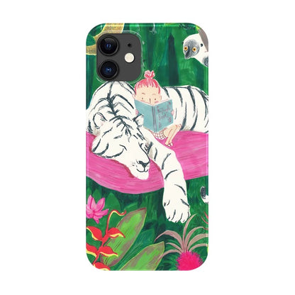 CaseMuses Peaceful Jungle Companions iPhone Case