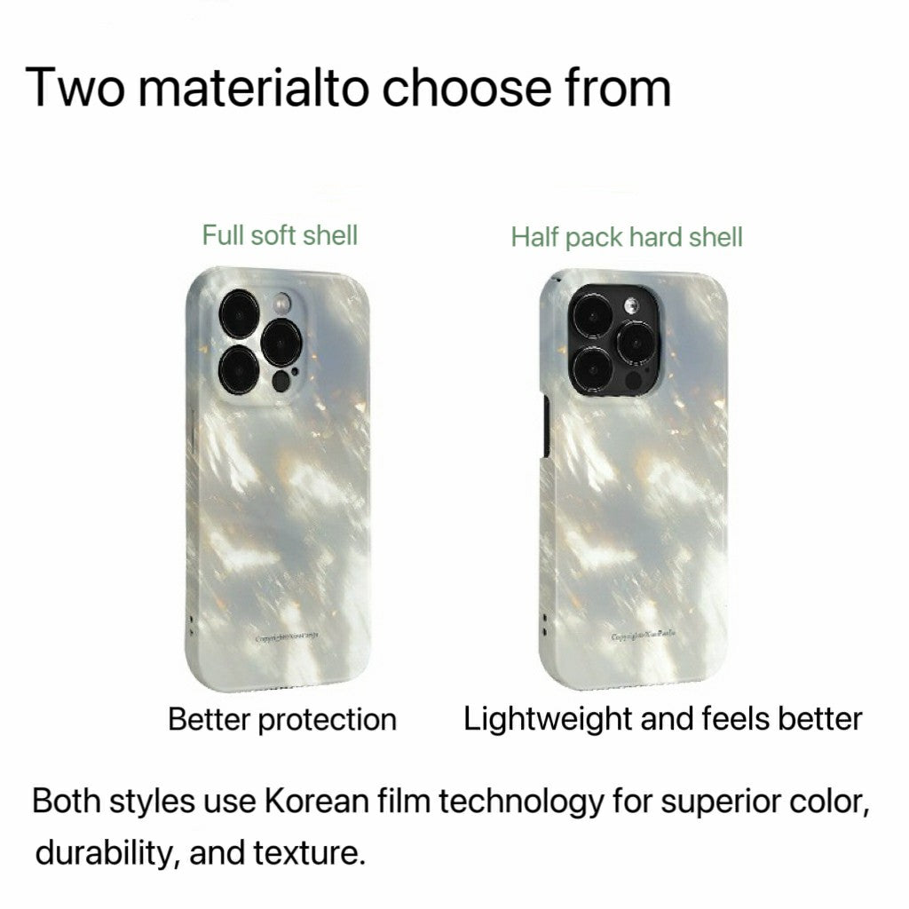 CaseMuses Luxury Mother of Pearl Glossy Phone Case