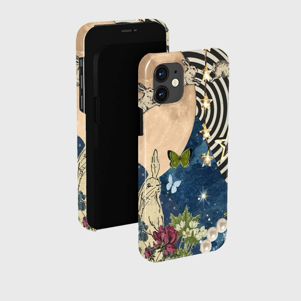 CaseMuses Dream Garden Collage Moonlight Phone Case