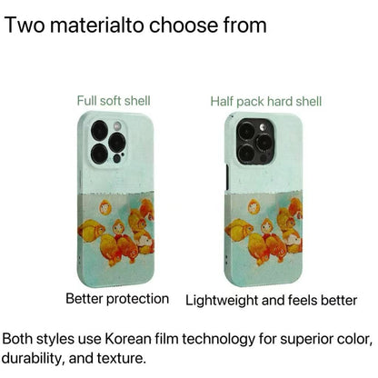 CaseMuses Whimsical Goldfish Fantasy Fashion Phone Case