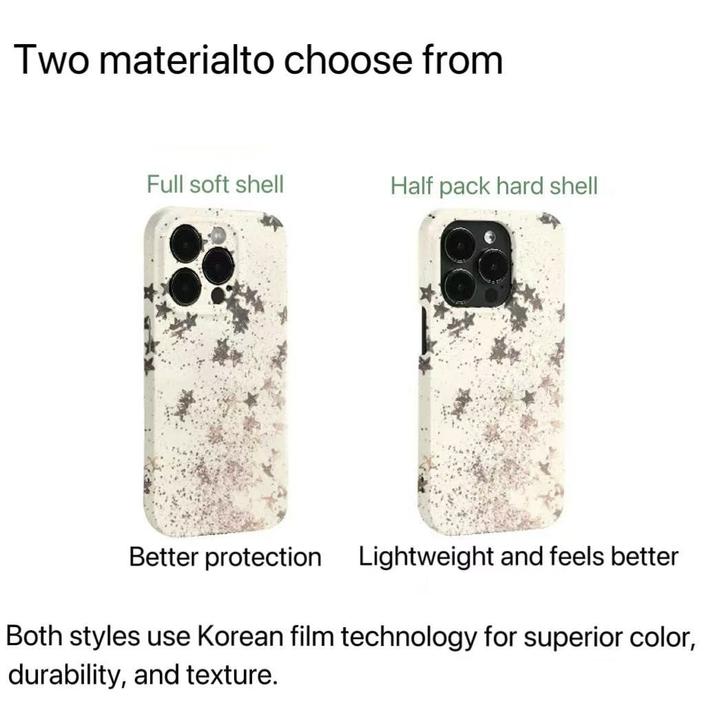 CaseMuses Star Glitter Phone Case – Elegant and Sparkly Design for iPhone