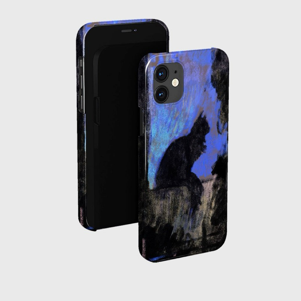 CaseMuses Midnight Muse – Abstract Silhouette Art Phone Case