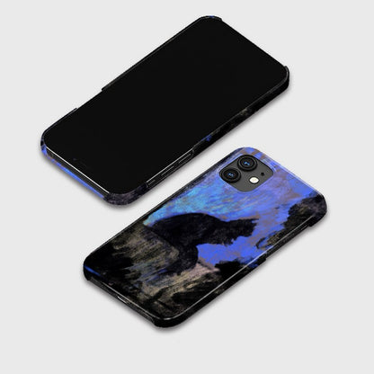 CaseMuses Midnight Muse – Abstract Silhouette Art Phone Case