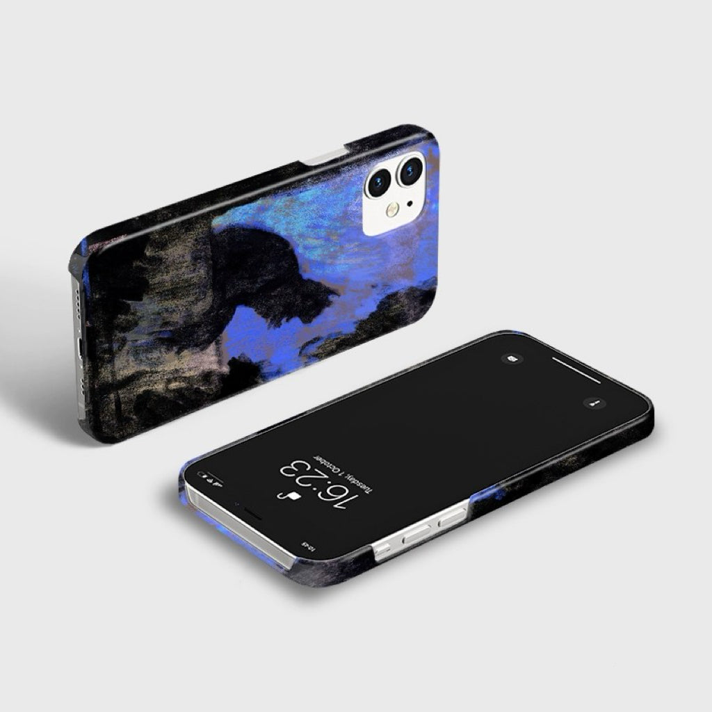 CaseMuses Midnight Muse – Abstract Silhouette Art Phone Case