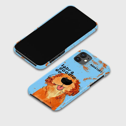CaseMuses Cute Graffiti Puppy Phone Case