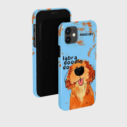 CaseMuses Cute Graffiti Puppy Phone Case
