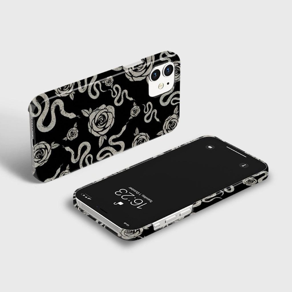 CaseMuses Gothic Rose & Snake Pattern Phone Cases
