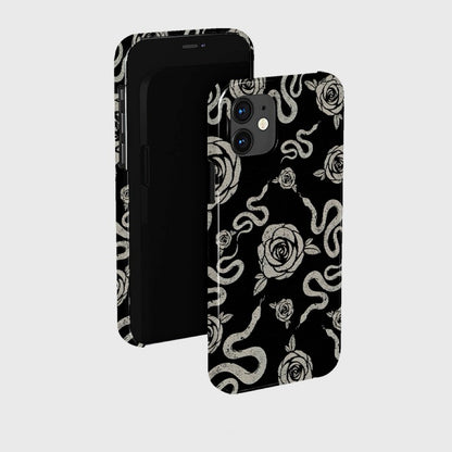 CaseMuses Gothic Rose & Snake Pattern Phone Cases
