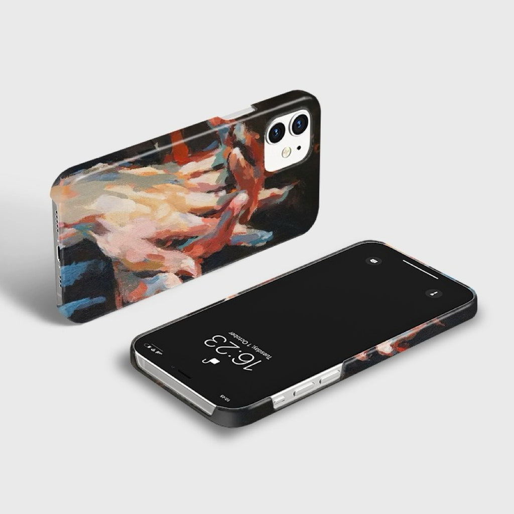CaseMuses Love is Silent - Oil Painting Art High-end Phone Case