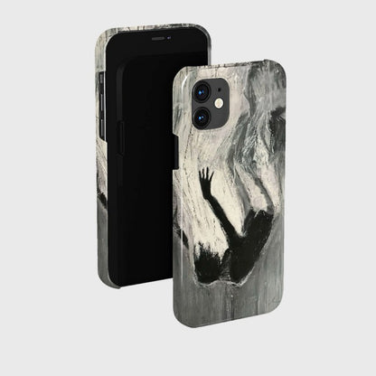 CaseMuses Falling Shadows – Abstract Art Series Phone Case