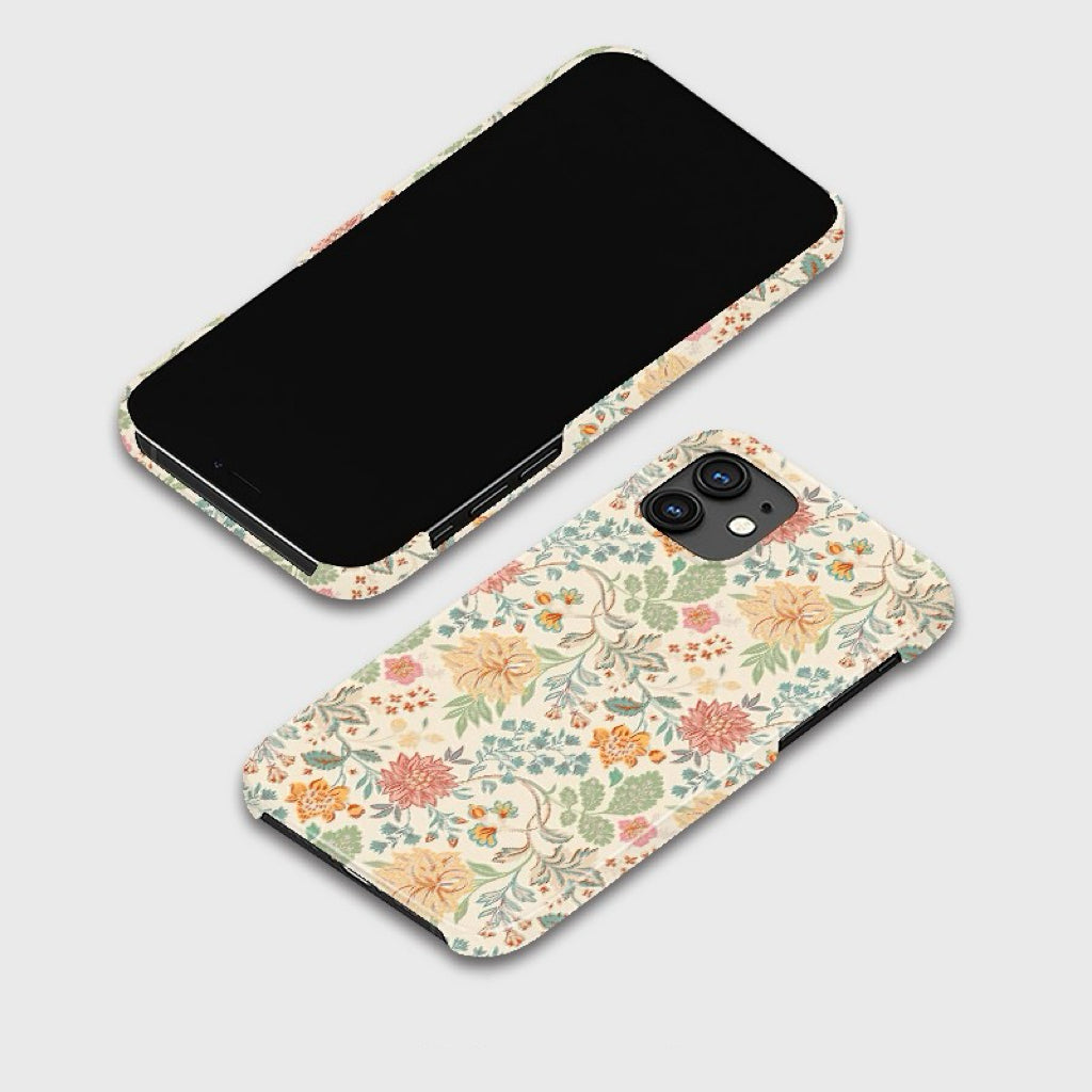 CaseMuses Retro Art Floral Symphony Phone Case