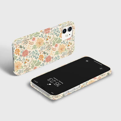 CaseMuses Retro Art Floral Symphony Phone Case