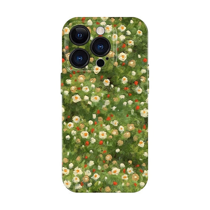 CaseMuses Impressionist Garden Bloom iPhone Case