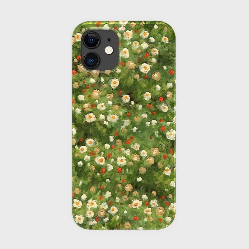 CaseMuses Impressionist Garden Bloom iPhone Case