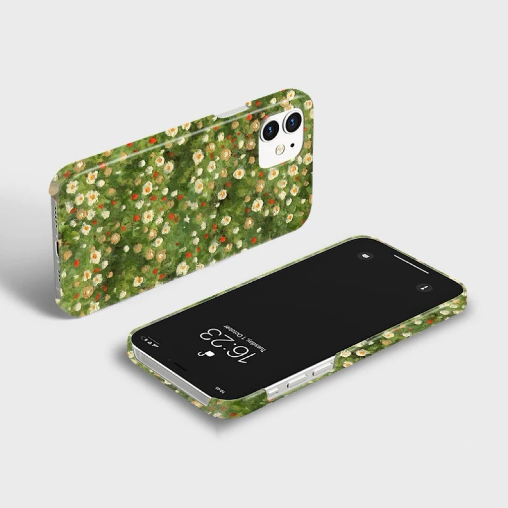 CaseMuses Impressionist Garden Bloom iPhone Case