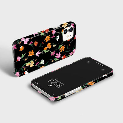 CaseMuses Colorful Wildflower Pattern Phone Case