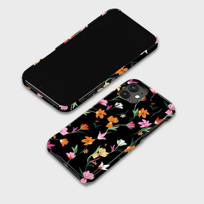 CaseMuses Colorful Wildflower Pattern Phone Case