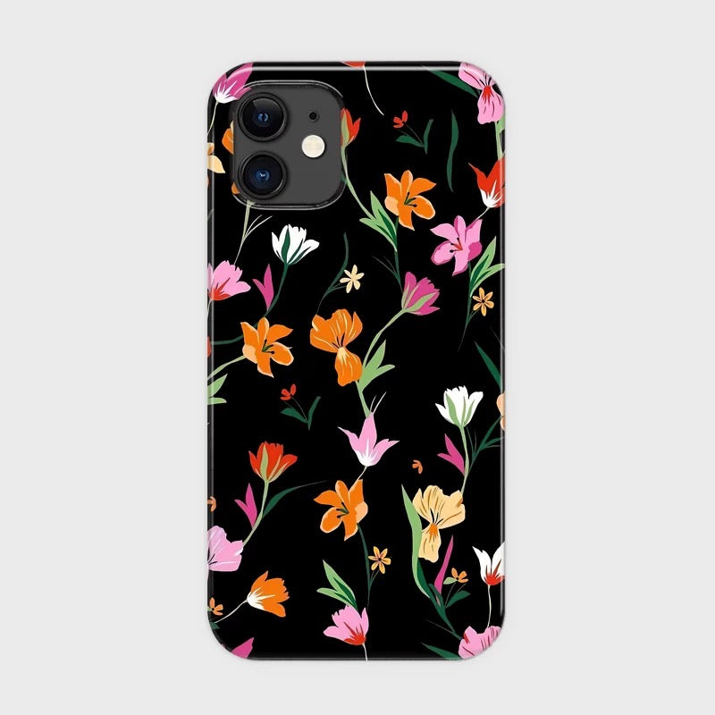 CaseMuses Colorful Wildflower Pattern Phone Case