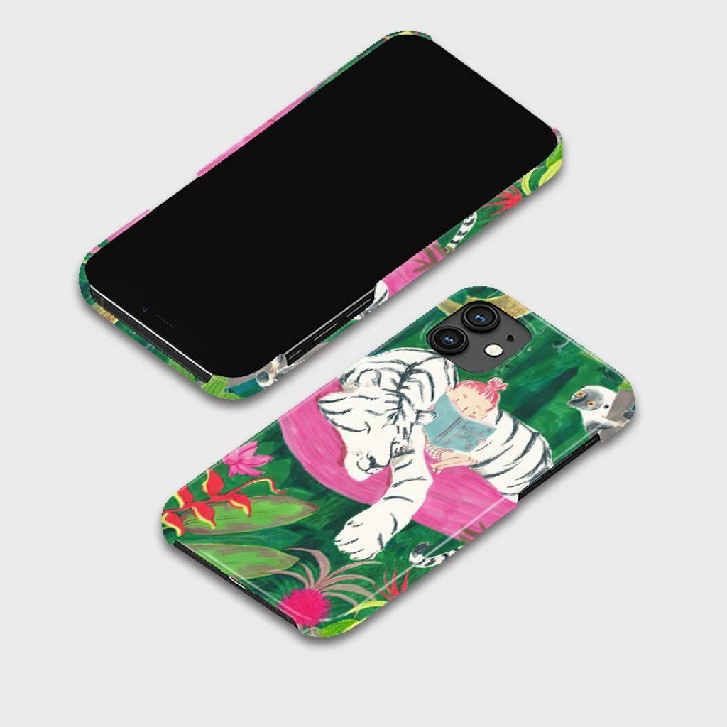 CaseMuses Peaceful Jungle Companions iPhone Case
