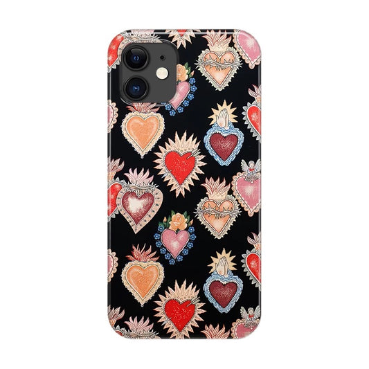 CaseMuses Sacred Heart Pattern Phone Case