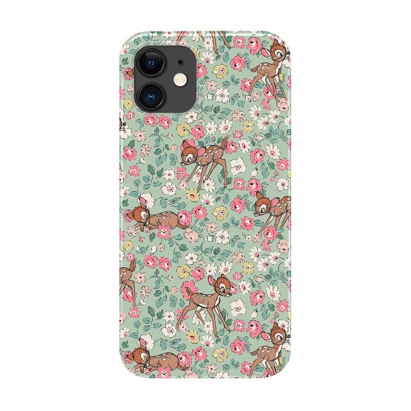 CaseMuses Bambi Floral Pattern iPhone Case