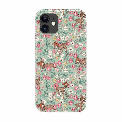 CaseMuses Bambi Floral Pattern iPhone Case