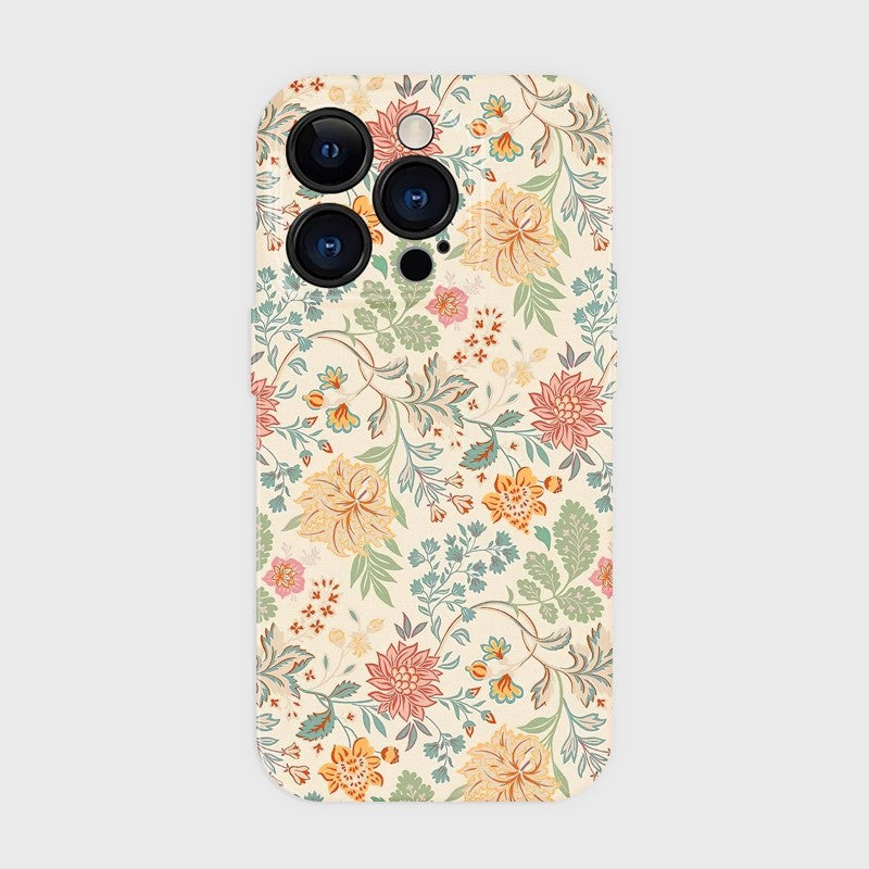 CaseMuses Retro Art Floral Symphony Phone Case