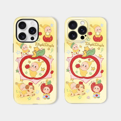 CaseMuses Yellow Apple Star Playful Phone Case