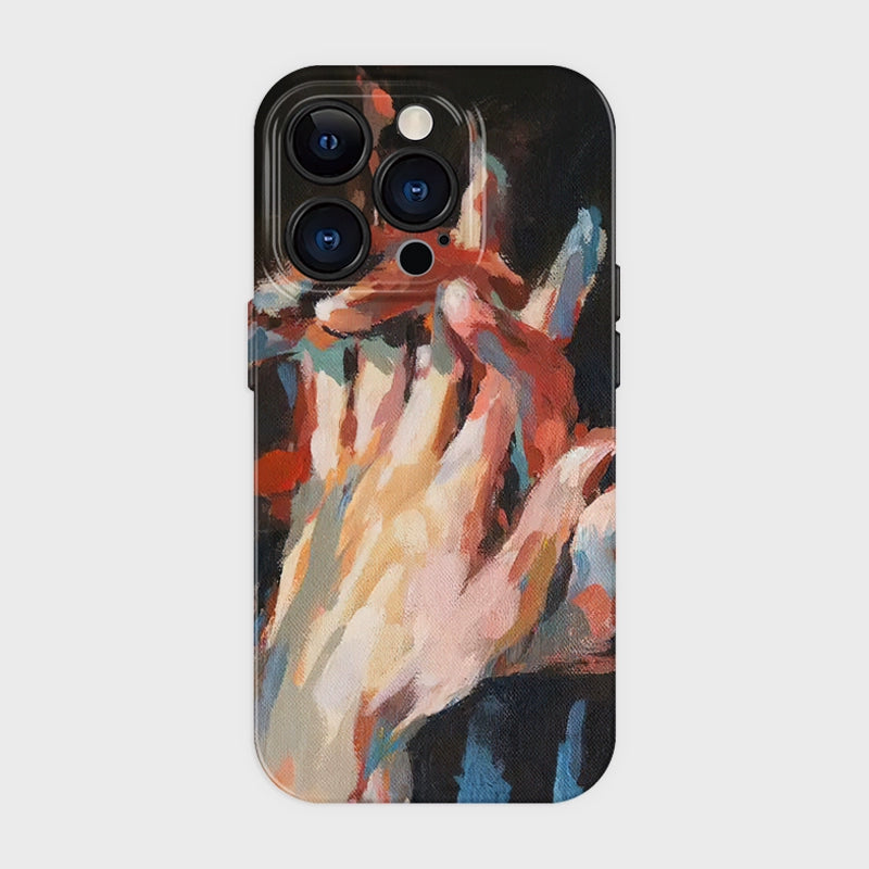 CaseMuses Love is Silent - Oil Painting Art High-end Phone Case