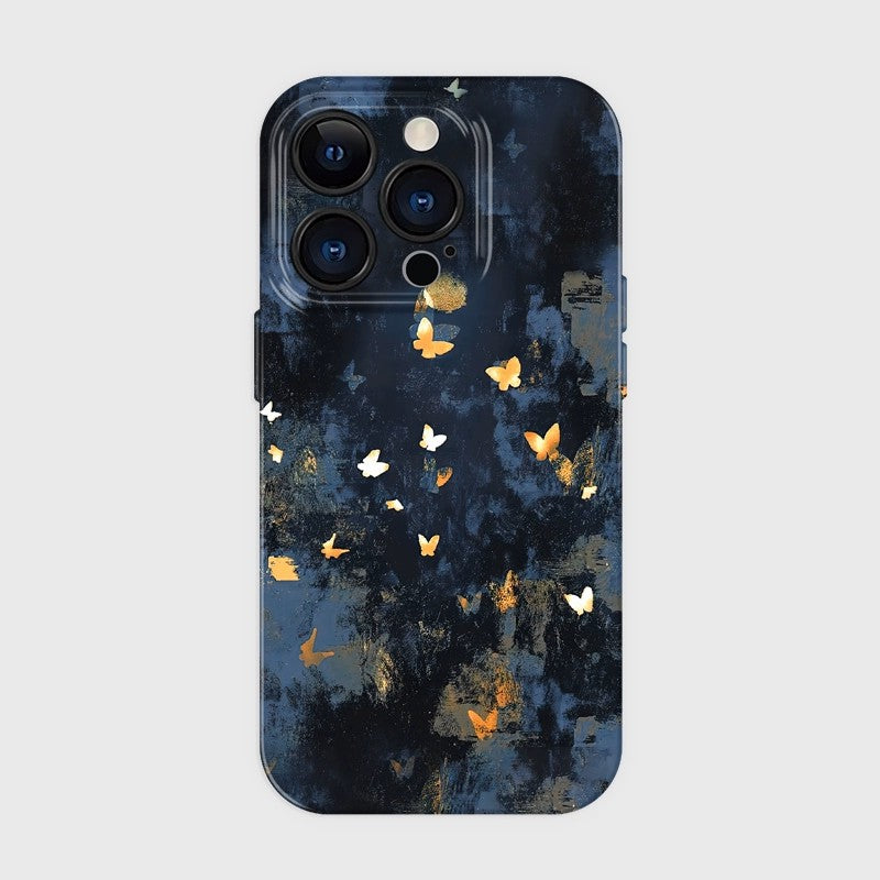 CaseMuses Midnight Flight – Artistic Butterfly Phone Case