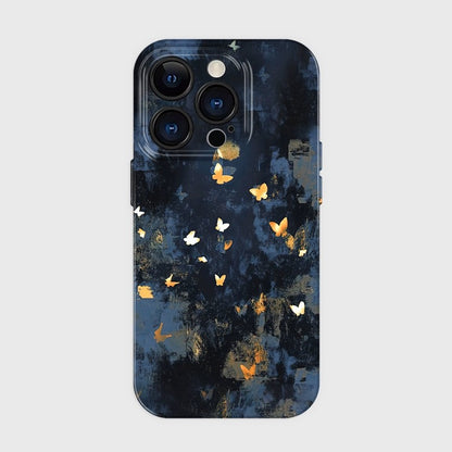 CaseMuses Midnight Flight – Artistic Butterfly Phone Case