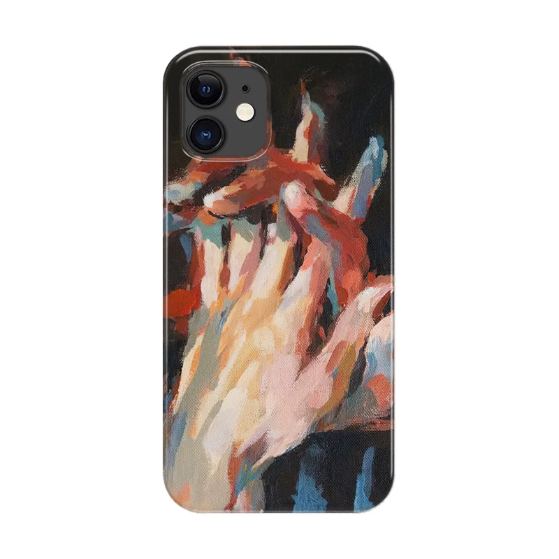 CaseMuses Love is Silent - Oil Painting Art High-end Phone Case