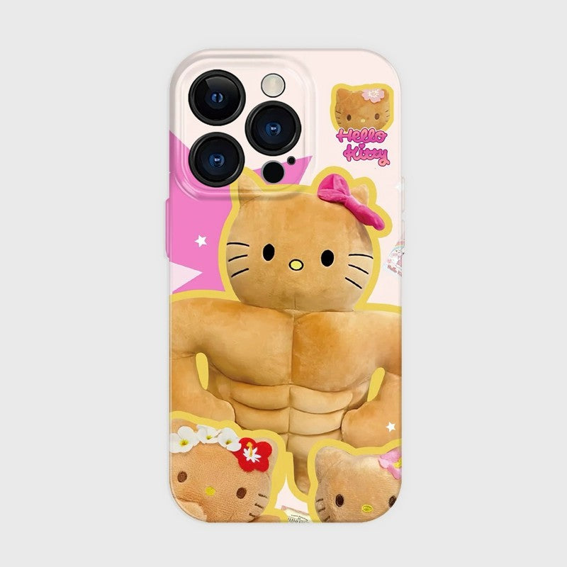 CaseMuses Muscle Kitty – Cute & Funny Edition Phone Case
