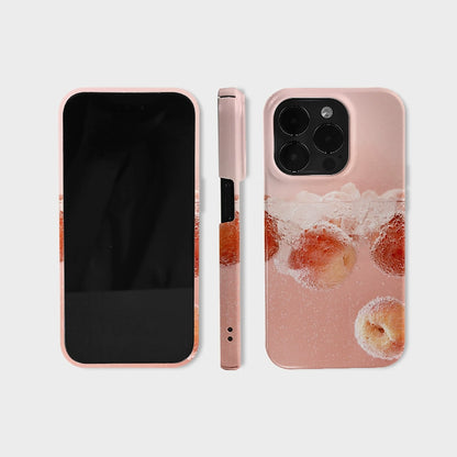 CaseMuses Peach Bubbly Drink Phone Case