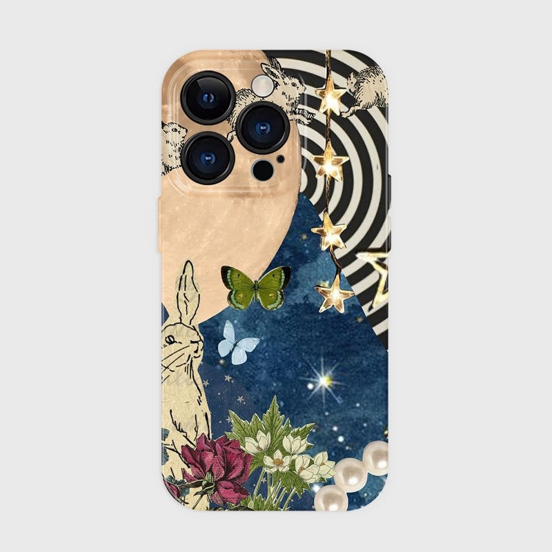 CaseMuses Dream Garden Collage Moonlight Phone Case