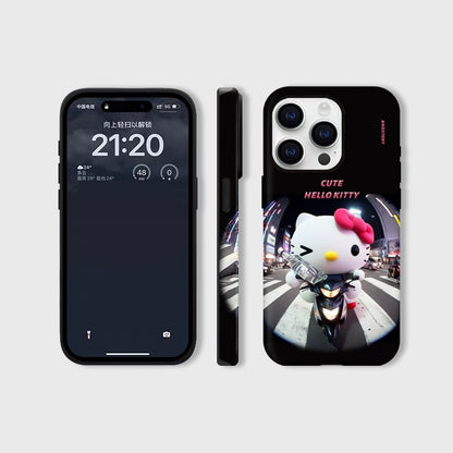 CaseMuses Racing Kitty Funny Cat Phone Case