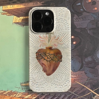 CaseMuses Love Chain Cross Art Cartoon Phone Case