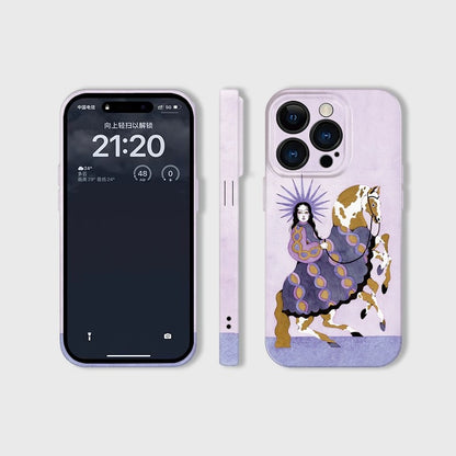 CaseMuses Sun Goddess Dreamscape Rider iPhone Case