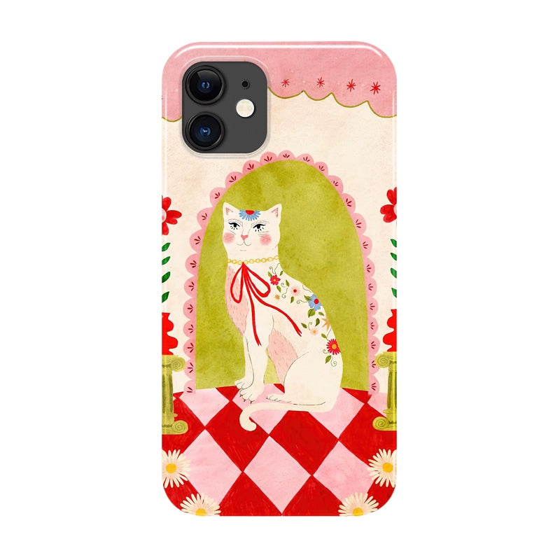 CaseMuses Royal Whimsy Cat in Vintage Arch Phone Case