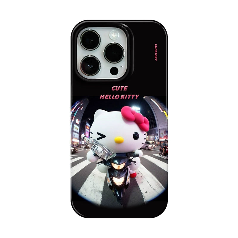 CaseMuses Racing Kitty Funny Cat Phone Case