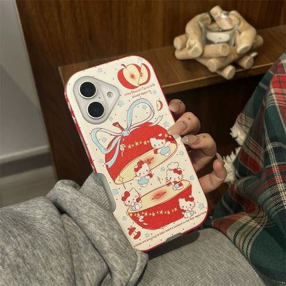 CaseMuses Hello Kitty Red Apple Theme Phone Case