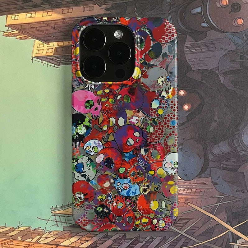 CaseMuses Cartoon Skull Elf Art Phone Case