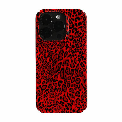 CaseMuses Wild Elegance in Red & Black Phone Cases